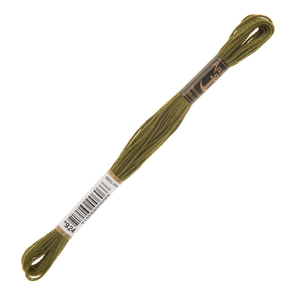 Anchor Muline 8m Yeşil Nakış İpliği - 0924